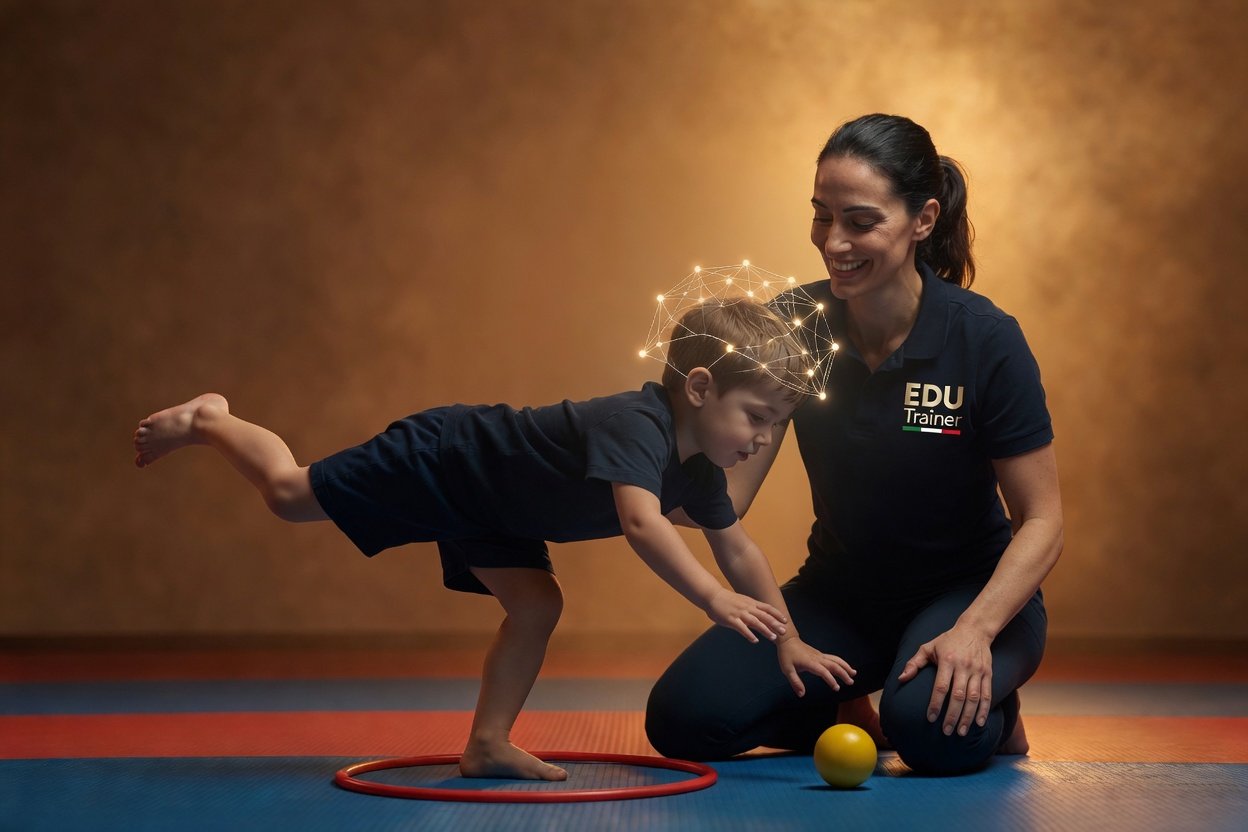 EduTrainer con bambino